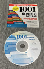 Websters New World 1001 Essential Letters Windows 95 CD Missing Case picture