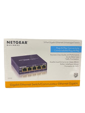 NEW NETGEAR Business GS105 5-Port Gigabit Ethernet Unmanaged Switch #30 picture
