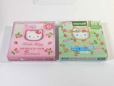 【 Sealed Box 】Maxell Hello Kitty 3.5 Inch 2HD Floppy Disk 3-Pack x2 #4612-8 picture