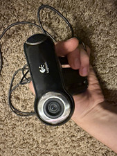 Logitech V-U0009 USB Webcam Black 30fps 640x480 Video Built-In Microphone picture