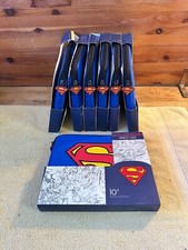 Superman Logo Blue Neoprene iPad Android Tablet Zippered Case Fits up to 10