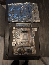 FOR PARTS-MSI A320M-A PRO AM4 AMD A320 USB3.2 Gen1 Micro-ATX Motherboard picture