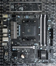 MSi B350M Bazooka AM4 microATX AMD DDR4 Motherboard Tested Works Ships ESD Safe picture