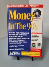 VINTAGE Laser Resources Money In The 90s CD-ROM Open Box Prop Collectible  picture