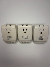 Belkin Mastercube Surge Protector Model F9H120-CW Computer Phone Fax - Lot of 3 picture