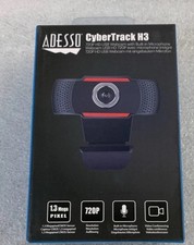 SEALED Adesso CyberTrack H3 720P HD USB Webcam w/ Built in Microphone FREE S/H picture
