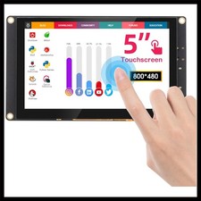 Versatile 5-Inch Touchscreen LCD Monitor – Driver-Free & Multi-Device Compatible picture
