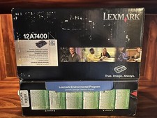 New Genuine Lexmark Toner For E321, E323 Models, 3000 Page Yield, 12A7400 picture