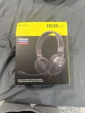 Corsair HS35 V2 Multi Platform Wired Gaming Headset New In Box picture