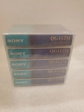 Sony QG112M D8 8mm Computer Grade 5.0 GB Data Storage Cartridges Pack of 5 - NEW picture
