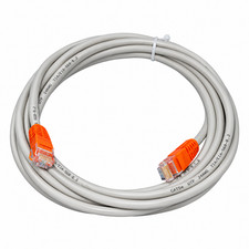 14ft Network Crossover Cable Cat5e - Gray picture