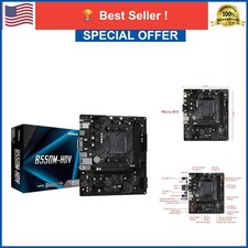 ASRock B550M-HDV AM4 Micro-ATX Motherboard DDR4 PCIe 4.0 Gigabit LAN picture