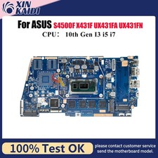 UX431FA Motherboard For ASUS S4500F X431F UX431FN U4500F S431F Mainboard W/CPU picture