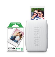 Fujifilm instax Mini Link 3 Smartphone Wireless Printer & 10 pack Film - White picture