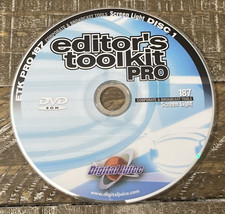 Digital Juice Editors Toolkit Pro 187 CD Rom-Rare Vintage-SHIPS N 24 HOURS picture