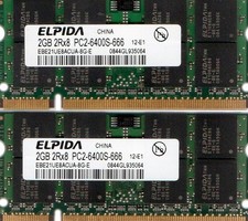 4GB 2X 2GB Kit TOSHIBA SATELLITE Pro P100 P200 P300 S200 S300 S300L S300M Memory picture