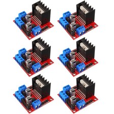 6-Pack L298N Motor Driver Dual H-Bridge, 3.3V/5V Logic picture