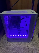 VIPRTECH Gaming Desktop PC Tower White RGB Lighting HDMI USB DVI VGA picture