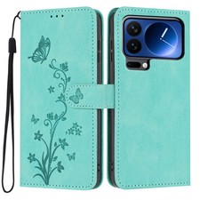 Flip Flower Butterfly Card Wallet Cover Case For A50 A41 A10 A30 A6 A10 Note 20 picture