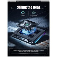 Turbo Power Laptop Cooler Stand, Fast Cooling picture