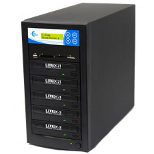 EZ DUPE 1:4 Media Mirror Duplicator - SD CF USB & Disc to DVD CD Copy 2 YR WRNTY picture