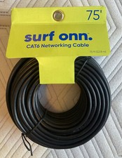 Surf onn. cat 6 ethernet networking cable 75 ft (22.8m) RJ45 Connectors 1 Gbps picture