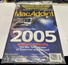 Vintage Mac Magazines: 2004 New #99 MacAddict - November 2004 With CD picture