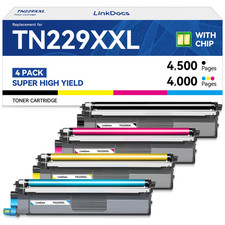 Linkdocs Tn229Xxl Super High Yield Compatible Toner Cartridge Replacement For picture