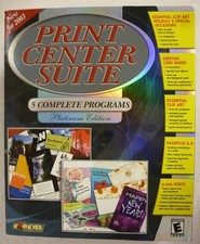 Software PC Expert Print Center Suite Platinum 5 Complete Programs OB Big Box picture