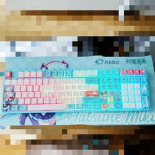 Akko Hatsune Miku Mechanical Keyboard V3 Piano Pro RGB Hot Swap Wired Wireless picture