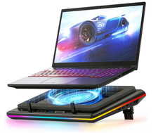 Base refrigerante para portátil gaming con ventilador turbo de 5,5
