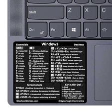 Synerlogic Windows PC Reference Keyboard 2.5 inches by 3 inches, Black picture