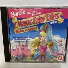 Barbie Magic Fairy Tales Rapunzel PC Mac CD-ROM Vintage 90s Game picture