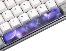 Starry Night Solar System Galaxy Space Bar Star Keycap Mechanical Keyboard NEW picture