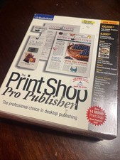 The Print Shop 6.0 OEM Special Edition Disc (Windows 95, 98, ME) Complete Unused picture