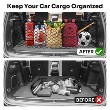 Jeep Grand Cherokee L 7 Seat Cargo Net Organizer Trunk Storage Net Accessory picture