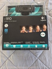 Logitech C910 Pro 1080p Webcam for TV/PC - Black picture