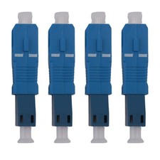 4 Pack Single Mode 9/125Um SC/UPC Male to LC/UPC Female  Optical Fiber2734 picture