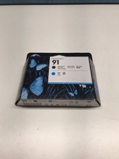 HP 91 C9460A Dual-Color Matte Black / Cyan Factory Sealed 2/2025 picture