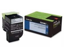 Lexmark 701HK | 70C1HK0 - High Yield Return Program Black Toner Cartridge New picture