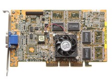 PCI Videocard - ASUS AGP-V3800/16M/PUR - 16MB - Nvidia RIVA TNT2 - TESTED picture