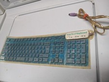 Manhattan True-Touch ROLL UP USB Keyboard - Tested & Working model - fold-2000 picture