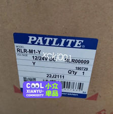 1PCS PATLITE RLR-M1-Y 12/24V DC New FedEx or DHL picture