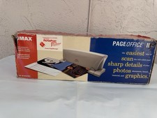 Vintage UMAX PageOffice IIC Color Scanner Original Box Accessories Open Box picture