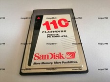 Sandisk 110MB FLASHDISK  PCMCIA PC CARD  FLASH CARD picture