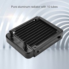 120MM Computer CPU Water Cooling Radiator Cooler Heatsink 10 Tubes picture