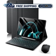 TUNKARMOR FXJP Keyboard Case for iPad 11-inch 10th/11th Gen Black with 7 Color picture