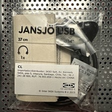 IKEA JANSJO LED USB BLACK LAMP 14