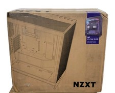 NZXT H7 Flow RGB (2024) Mid-Tower Case - Black- Open Box 32-_ picture