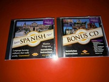 Learn Spanish Now Windows/Mac CD-Rom Transparent Language PC 2-Disc 